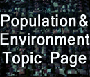 Population and Environment Topic Page